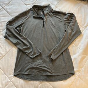 Nike Running Element Men's Medium 1/4 Zip Long Sleeve Dri-Fit Gray